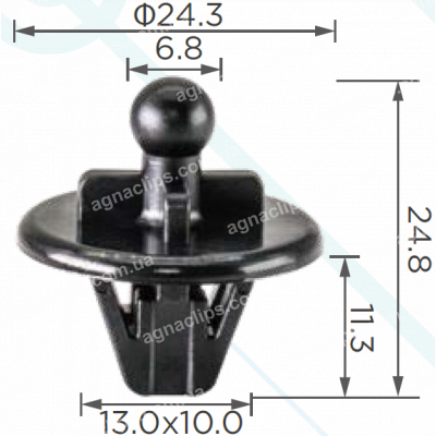 C 3716 Кліпса Ford 2S61A466K45ADYYHZ 1208271