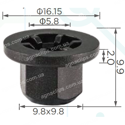 C 3749 Кліпса Land Rover RYH500780
