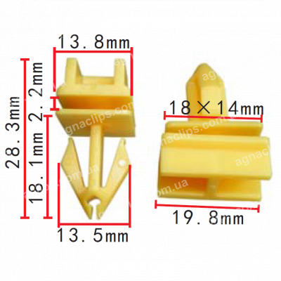 C 3761 Кліпса Ford W790383S900