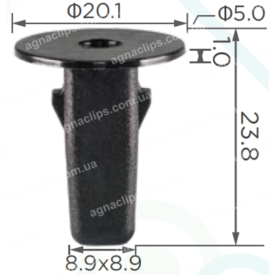 C 3769 Кліпса Toyota Lexus 9018906177