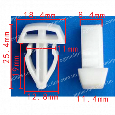 C 3809 Кліпса молдингу