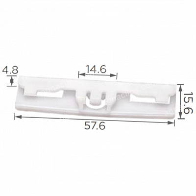 C 3742 Кліпса Toyota Lexus 7554530170 755450E020
