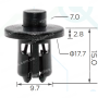 C 3771 Кліпса Toyota Lexus 9046710170C0