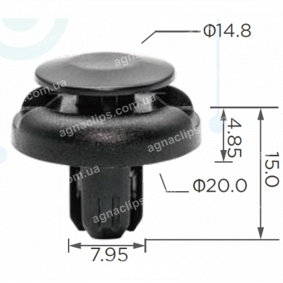 C 3804 Кліпса GM Chevrolet 11519949
