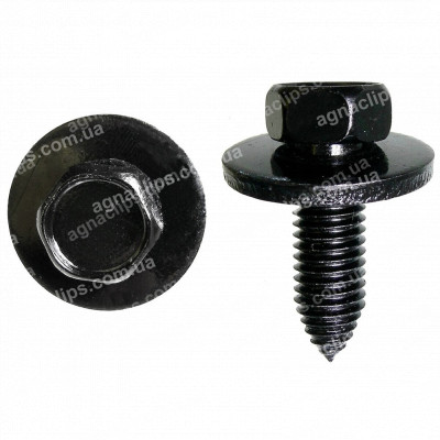 H 2207 Болт M10x30 GM 11504565 із шайбою