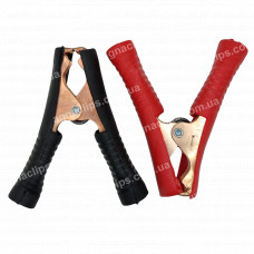 Затискач "Крокодил" L=95 мм ізольований пара