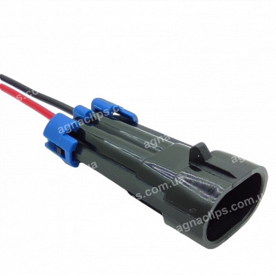 RP1222 Роз'єм 2-к штирьовий 12162000 відп. частина RP270