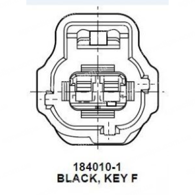 RP1117 Роз'єм 2-к Toyota Ford 184010-1