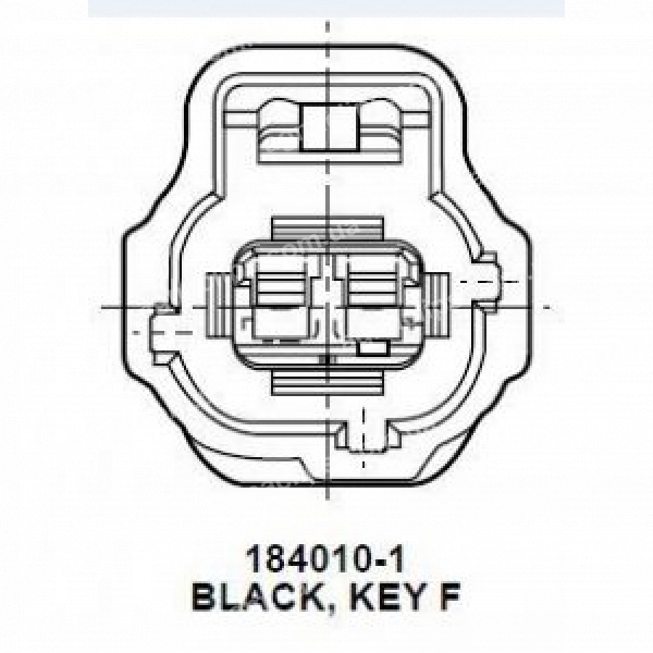 RP1117 Роз'єм 2-к Toyota Ford 184010-1