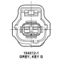 RP1124 Роз'єм 2-к Toyota Ford 184012-1