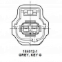 RP1124 Роз'єм 2-к Toyota Ford 184012-1