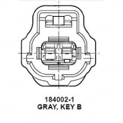 RP1121 Роз'єм 2-к Ford Toyota 90980-10735 178390-2 90980-11061 184002-1