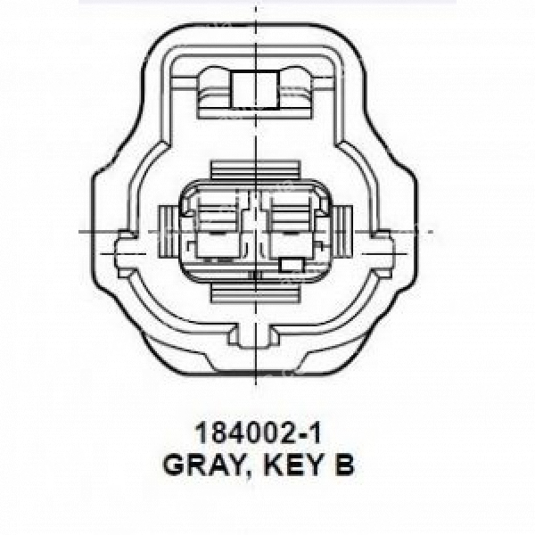 RP1121 Роз'єм 2-к Ford Toyota 90980-10735 178390-2 90980-11061 184002-1