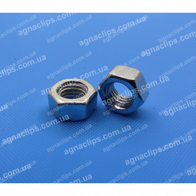 Гайка M5 цинк білий