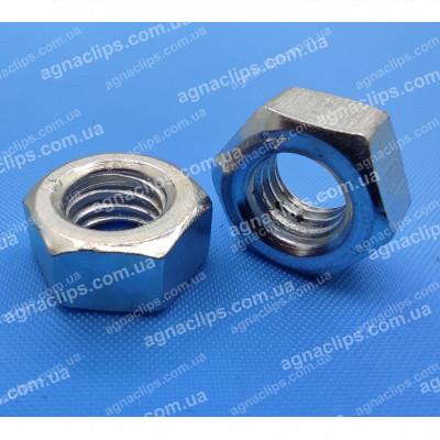 Гайка М8 білий цинк