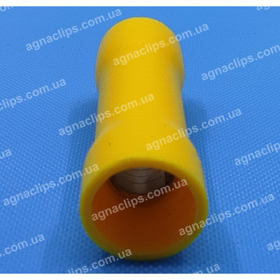 BV 5,5 Клема сполучна під кабель 4-6 мм. жовта (конектор дротів)