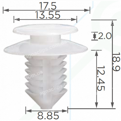C 3751 Кліпса Land Rover RYC500010
