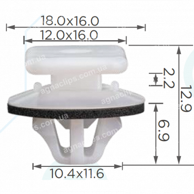 C 3808 Кліпса Great Wall 0965027291