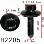 H 2205 Болт GM 11501194 M10x41 із шайбою