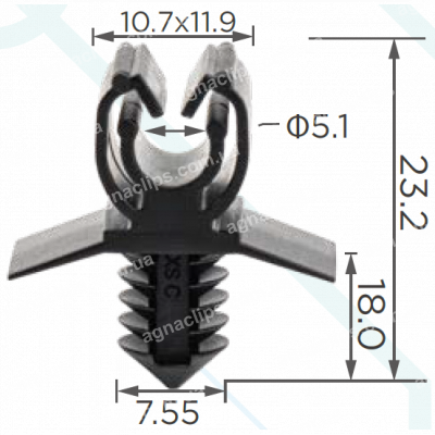 C 3750 Кліпса Land Rover LR013332