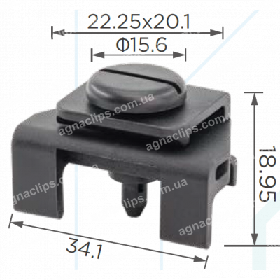 C 3758 Кліпса BYDQ840A02 1018912800