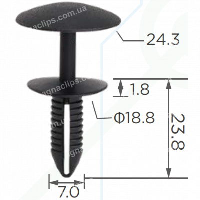 C 3760 Кліпса Land Rover HYQ100060PUY