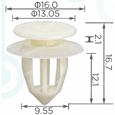 C 3778 Кліпса Honda 91560S9AA51