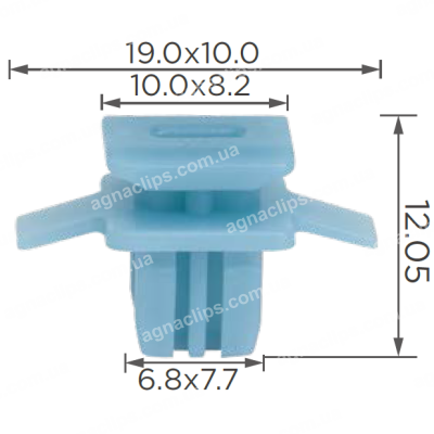 C 3779 Кліпса Honda 91513SYP003