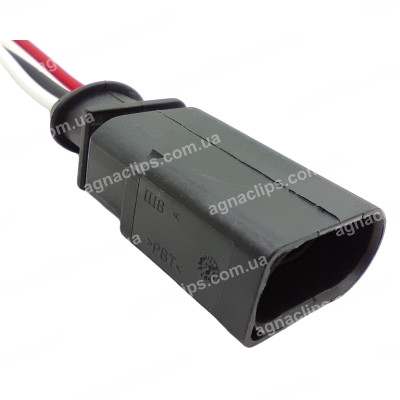 RP1227 Роз'єм 3-к VW Audi 1J0973803 відп.частина RP186