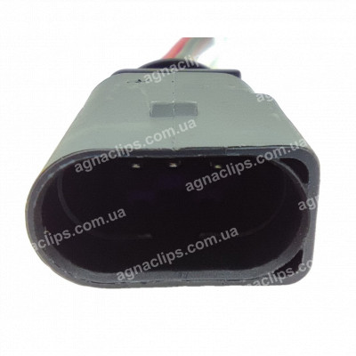 RP1227 Роз'єм 3-к VW Audi 1J0973803 відп.частина RP186