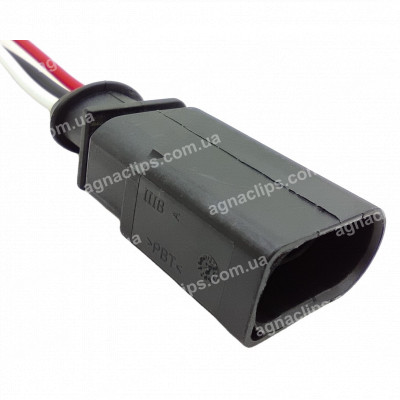RP1227 Роз'єм 3-к VW Audi 1J0973803 відп.частина RP186