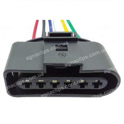 RP1193 Роз'єм 6-к VW Audi Skoda Seat 1J0973726