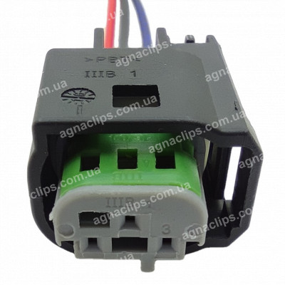 RP1151 Роз'єм 3-к Mercedes BMW 968402-1