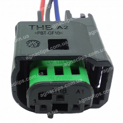 RP1150 Роз'єм 3-к BMW Mercedes Citroen Peugeot AMP 1-967642-1