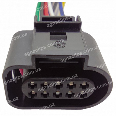 RP1217 Роз'єм 10-к VW Audi Skoda 1J0973715 серії 1.5 мм