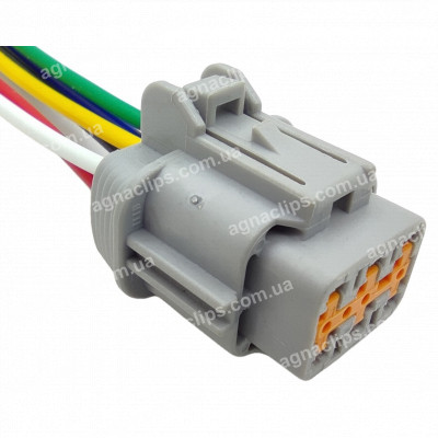 RP1204 Роз'єм 6-к Nissan 6185-1175 відп.частина RP1205