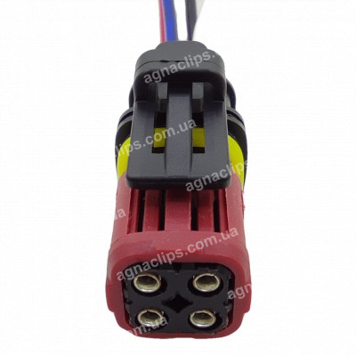 RP1171 Роз'єм 4-к Renault Scania Volvo 1337352-1