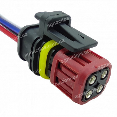 RP1171 Роз'єм 4-к Renault Scania Volvo 1337352-1