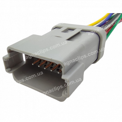 RP1221 Роз'єм 12-к DT04-12P серії 1.6 mm відп. частина RP1220