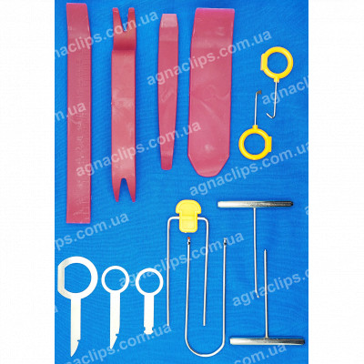 LT124 Набір знімачів автомобільної обшивки та магнітоли 13 шт