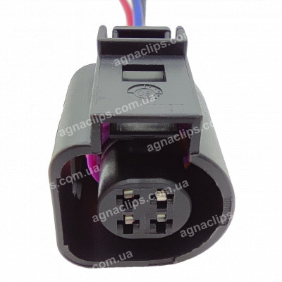 RP1167 Роз'єм 4-к VW Audi 4B0973712 відп.частина RP1168