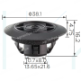 C 3765 Кліпса Toyota 9046722014