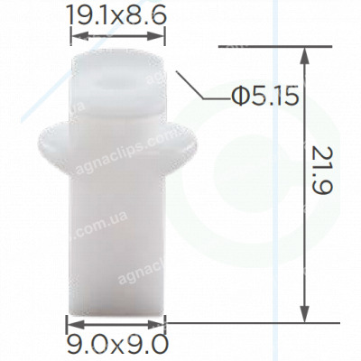 C 3813 Кліпса BMW 51112252200