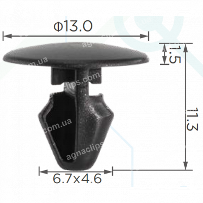 C 3829 Кліпса Volvo 30648194