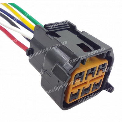 RP1195 Роз'єм 6-к Hyundai Kia HP066-06021