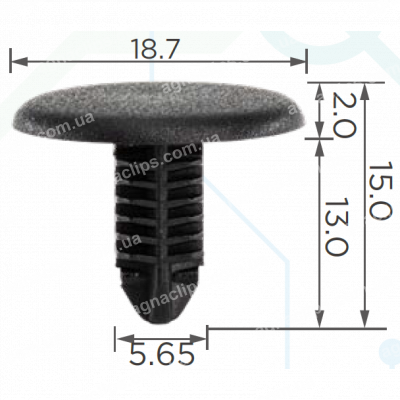 C 3783 Кліпса універсальна