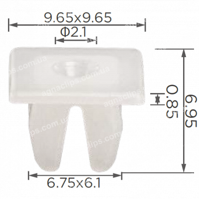 C 3869 Кліпса Honda 90655SA0003 90655SA00030