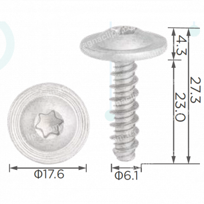 H 2313 Саморіз BMW 6х23 07149158760