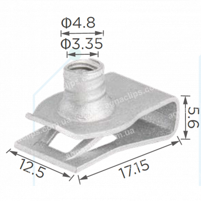 H 2354 Скоба M4 GM 11513599