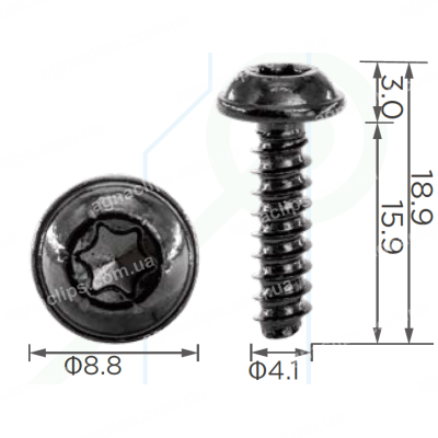 H 2373 Саморіз Ford 4x16 W506945S450B